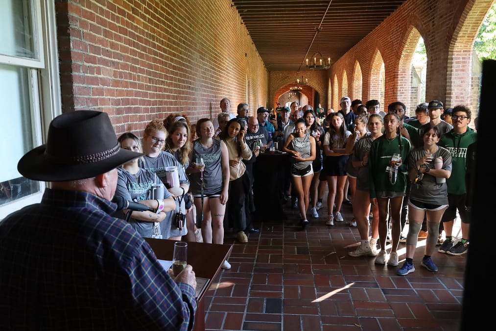 Bethany College Dedicates Brooks Family Breezeway in Honor of Alumnus Scott S. Brooks ‘78