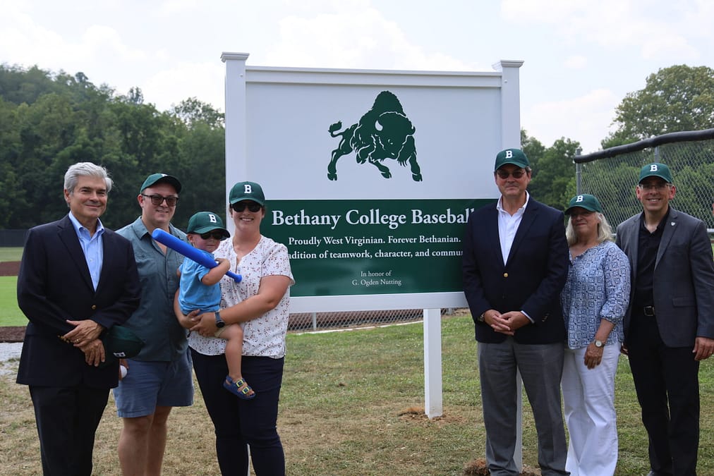 Bethany College Dedicates Baseball Field in Memory of G. Ogden Nutting 