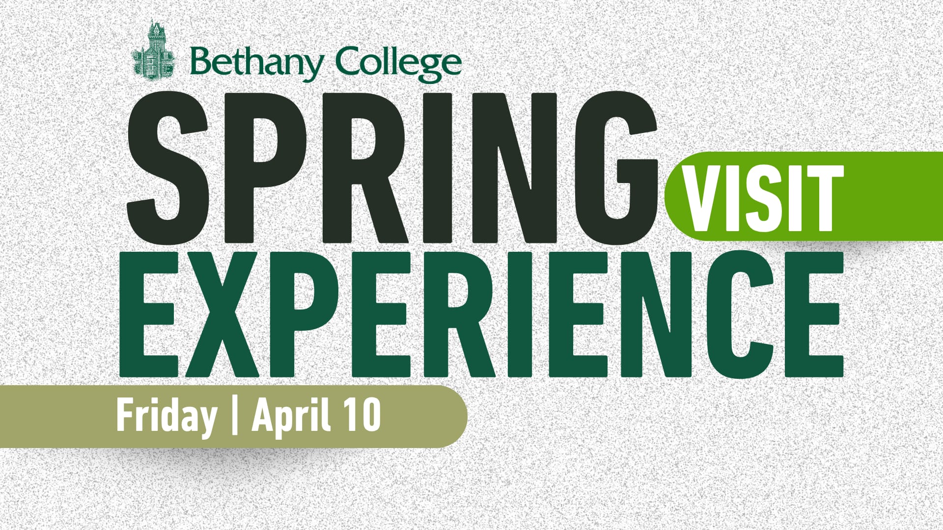 Spring Experiences Spring Visit Experience - Bethany College
