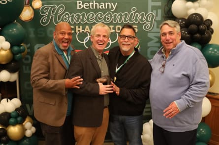 students walking to class