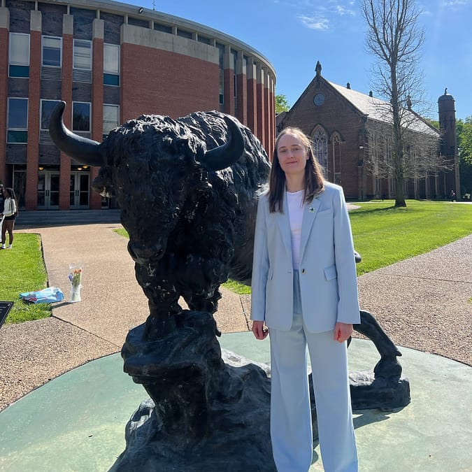 Aliaksandra Savetava ’26 Awarded full Doctoral Funding at West Virginia University