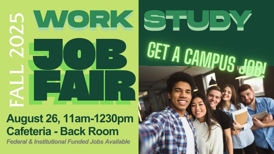 Work Study Job Fair – fall 2025 – caf TV (960 x 539 px)